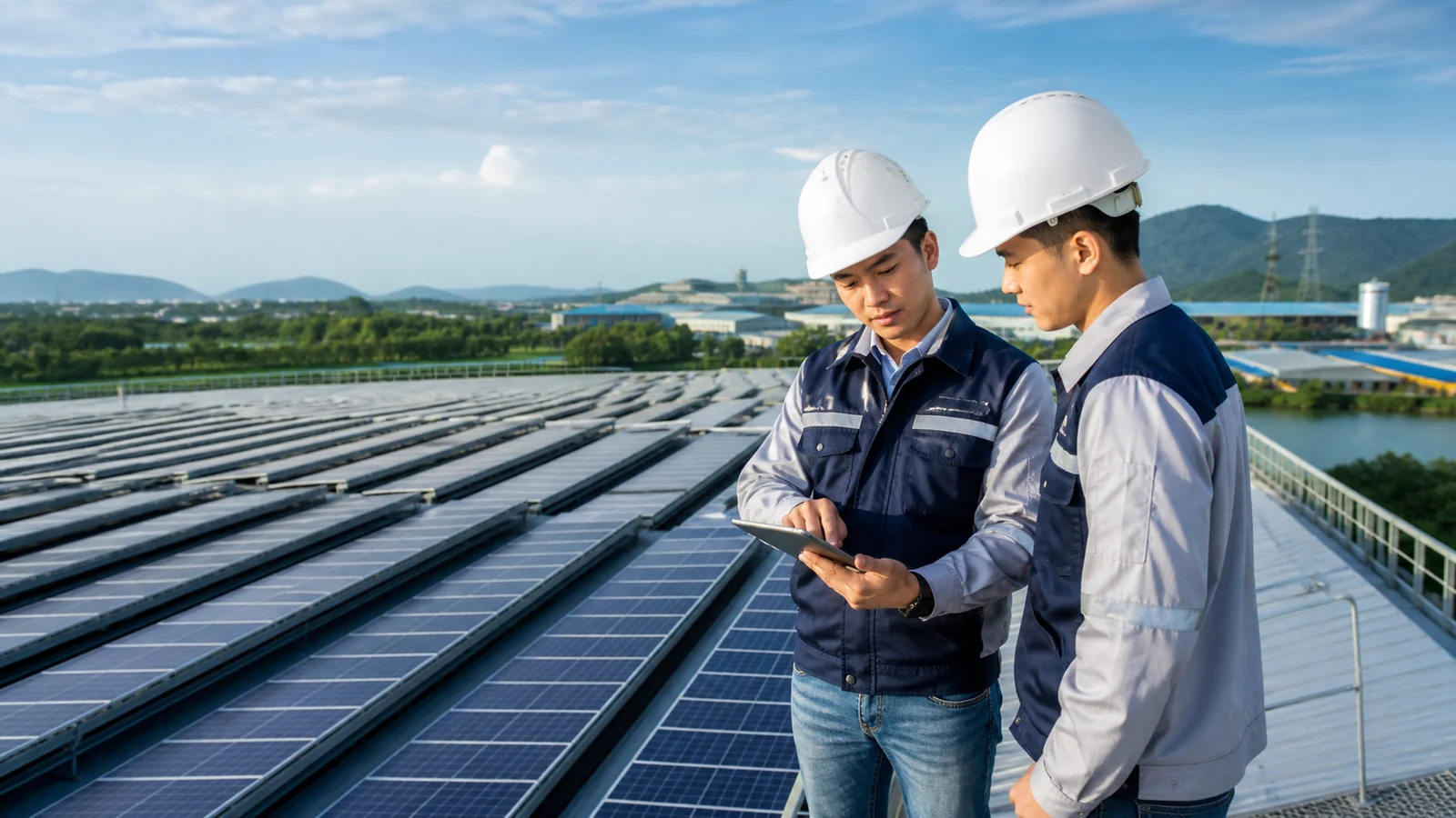 Commercial solar energy project management