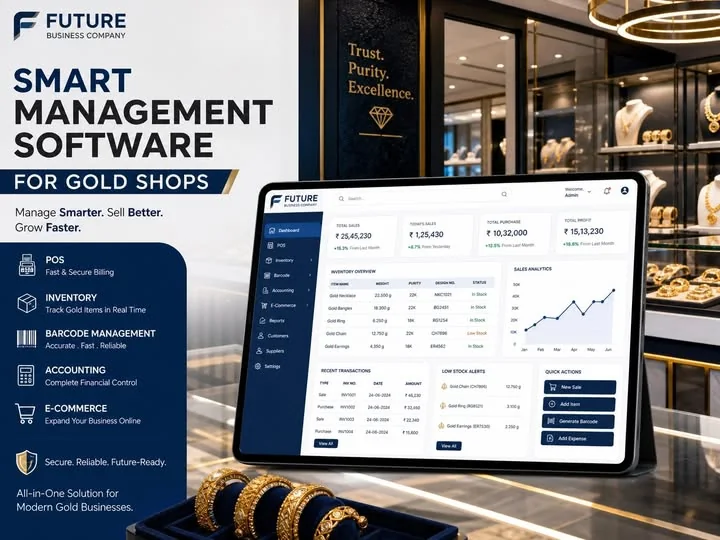 Gold shop management software